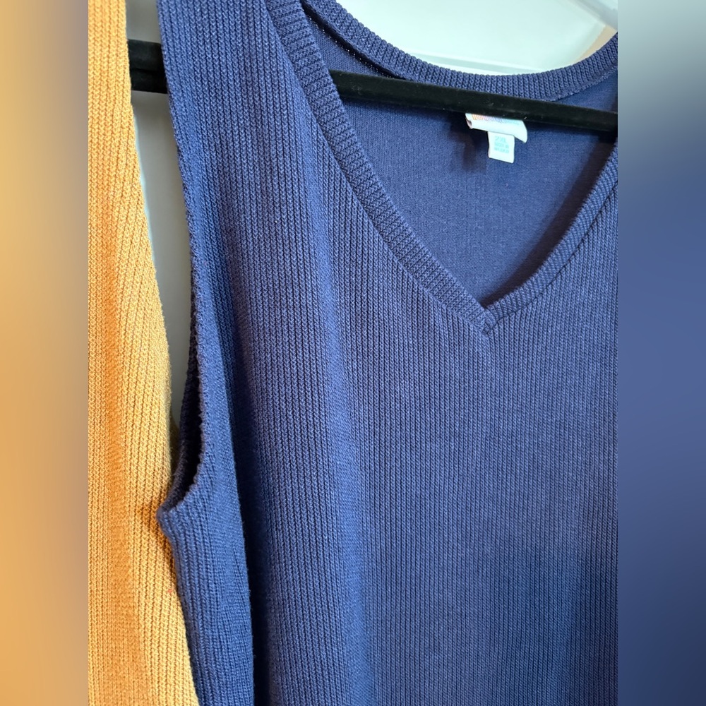 LuLaRoe Farrah Knit Tank Bundle (2) - Picture 8 of 10